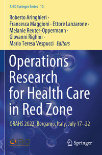 Vorderes Coverbild Operations Research for Health Care in Red Zone