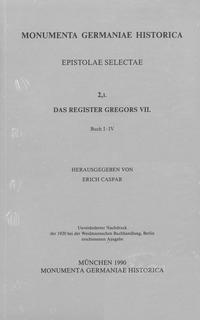 Vorderes Coverbild Das Register Gregors VII. Buch I-IV