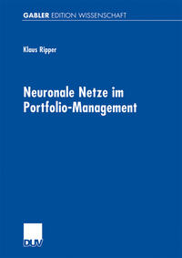 Vorderes Coverbild Neuronale Netze im Portfolio-Management