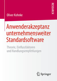 Vorderes Coverbild Anwenderakzeptanz unternehmensweiter Standardsoftware