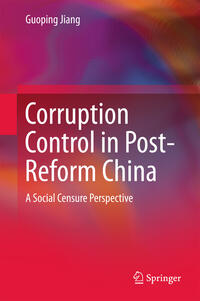 Vorderes Coverbild Corruption Control in Post-Reform China