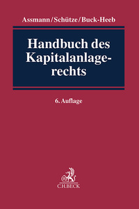 Vorderes Coverbild Handbuch des Kapitalanlagerechts