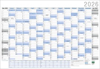 Vorderes Coverbild Wandplaner Neutral 2026