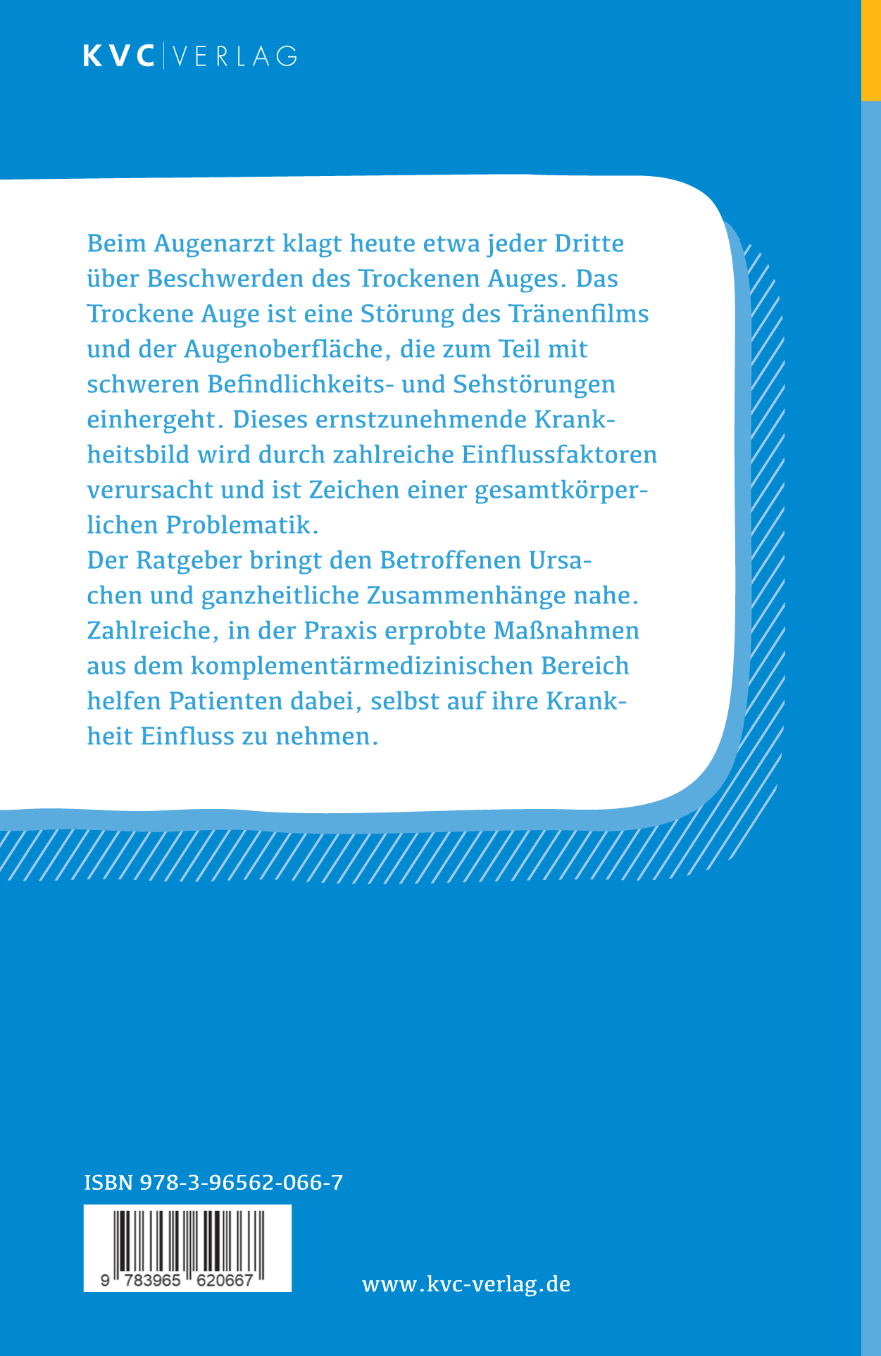 Rückseitencover Trockene Augen
