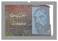 Vorderes Coverbild Graffiti-Schätze (Wandkalender 2025 DIN A3 quer), CALVENDO Monatskalender