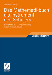 Vorderes Coverbild Das Mathematikbuch als Instrument des Schülers