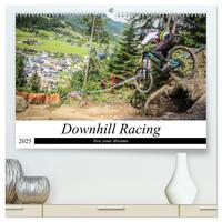 Vorderes Coverbild Downhill Racing (hochwertiger Premium Wandkalender 2025 DIN A2 quer), Kunstdruck in Hochglanz