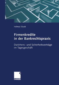 Vorderes Coverbild Firmenkredite in der Bankrechtspraxis