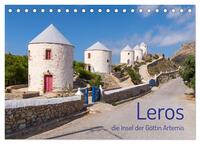 Vorderes Coverbild Leros - die Insel der Göttin Artemis (Tischkalender 2025 DIN A5 quer), CALVENDO Monatskalender
