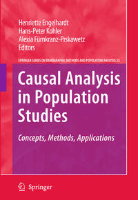 Vorderes Coverbild Causal Analysis in Population Studies