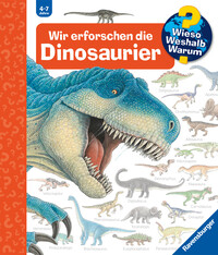 Vorderes Coverbild Wieso? Weshalb? Warum? Kernreihe, Band 55 - Wir erforschen die Dinosaurier