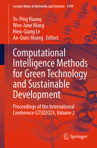 Vorderes Coverbild Computational Intelligence Methods for Green Technology and Sustainable Development