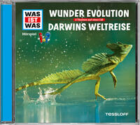Vorderes Coverbild WAS IST WAS Hörspiel: Wunder Evolution/ Darwins Weltreise