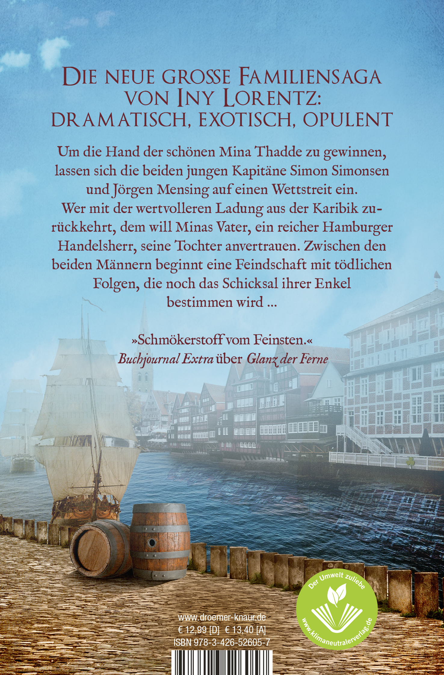 Rückseitencover Die Perlenprinzessin. Rivalen