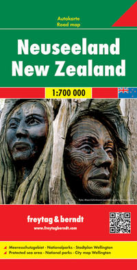 Vorderes Coverbild Neuseeland, Autokarte 1:700.000