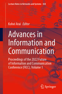 Vorderes Coverbild Advances in Information and Communication