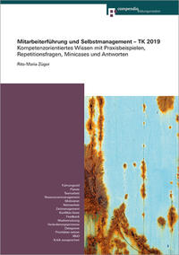 Vorderes Coverbild Mitarbeiterführung und Selbstmanagement - TK 2019