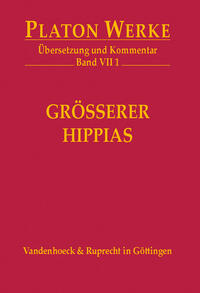 Vorderes Coverbild VII 1 Größerer Hippias