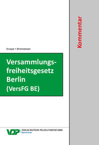 Vorderes Coverbild Versammlungsfreiheitsgesetz Berlin (VersFG BE)