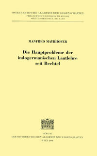 Vorderes Coverbild Die Hauptprobleme der indogermanischen Lautlehre seit Bechtel