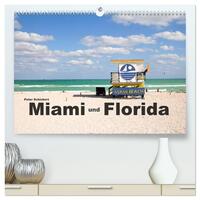 Vorderes Coverbild Miami und Florida (hochwertiger Premium Wandkalender 2025 DIN A2 quer), Kunstdruck in Hochglanz