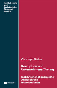 Vorderes Coverbild Korruption und Unternehmensführung