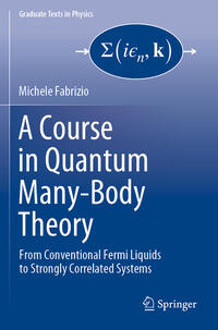 Vorderes Coverbild A Course in Quantum Many-Body Theory