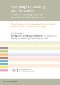 Vorderes Coverbild Nachhaltige Entwicklung von Hochschulen