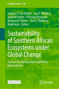 Vorderes Coverbild Sustainability of Southern African Ecosystems under Global Change