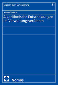 Vorderes Coverbild Algorithmische Entscheidungen im Verwaltungsverfahren