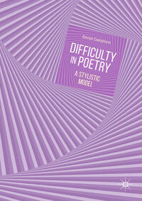 Vorderes Coverbild Difficulty in Poetry