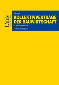 Vorderes Coverbild Kollektivverträge der Bauwirtschaft