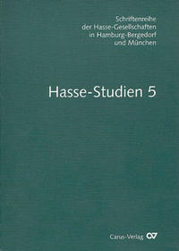 Vorderes Coverbild Hasse-Studien / Hasse-Studien 5