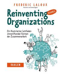 Vorderes Coverbild Reinventing Organizations visuell