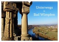 Vorderes Coverbild Unterwegs in Bad Wimpfen (Wandkalender 2025 DIN A3 quer), CALVENDO Monatskalender