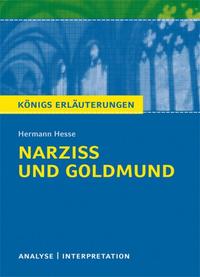 Vorderes Coverbild Narziß und Goldmund von Hermann Hesse.