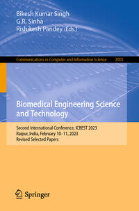Vorderes Coverbild Biomedical Engineering Science and Technology