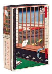 Vorderes Coverbild Ricefields by Hiroshige 500-Teile Puzzle