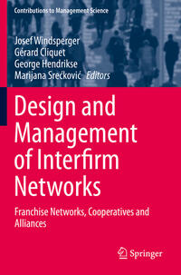 Vorderes Coverbild Design and Management of Interfirm Networks