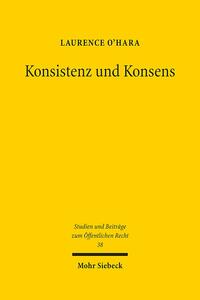 Vorderes Coverbild Konsistenz und Konsens