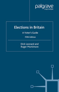 Vorderes Coverbild Elections in Britain