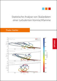 Vorderes Coverbild Statistische Analyse von Skalardaten einer turbulenten Vormischflamme