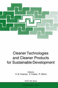 Vorderes Coverbild Cleaner Technologies and Cleaner Products for Sustainable Development