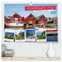 Vorderes Coverbild Norwegen PUR (hochwertiger Premium Wandkalender 2026 DIN A2 quer), Kunstdruck in Hochglanz