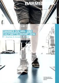 Vorderes Coverbild BARMER Heil- und Hilfsmittelreport 2016