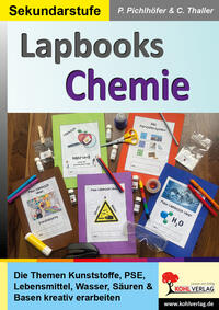 Vorderes Coverbild Lapbooks Chemie