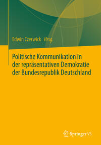 Vorderes Coverbild Politische Kommunikation in der repräsentativen Demokratie der Bundesrepublik Deutschland