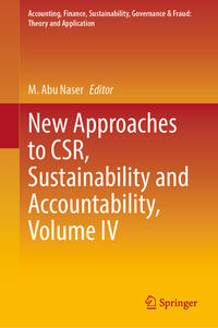 Vorderes Coverbild New Approaches to CSR, Sustainability and Accountability, Volume IV