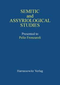 Vorderes Coverbild Semitic and Assyriological Studies