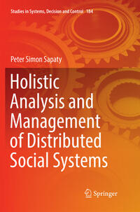 Vorderes Coverbild Holistic Analysis and Management of Distributed Social Systems